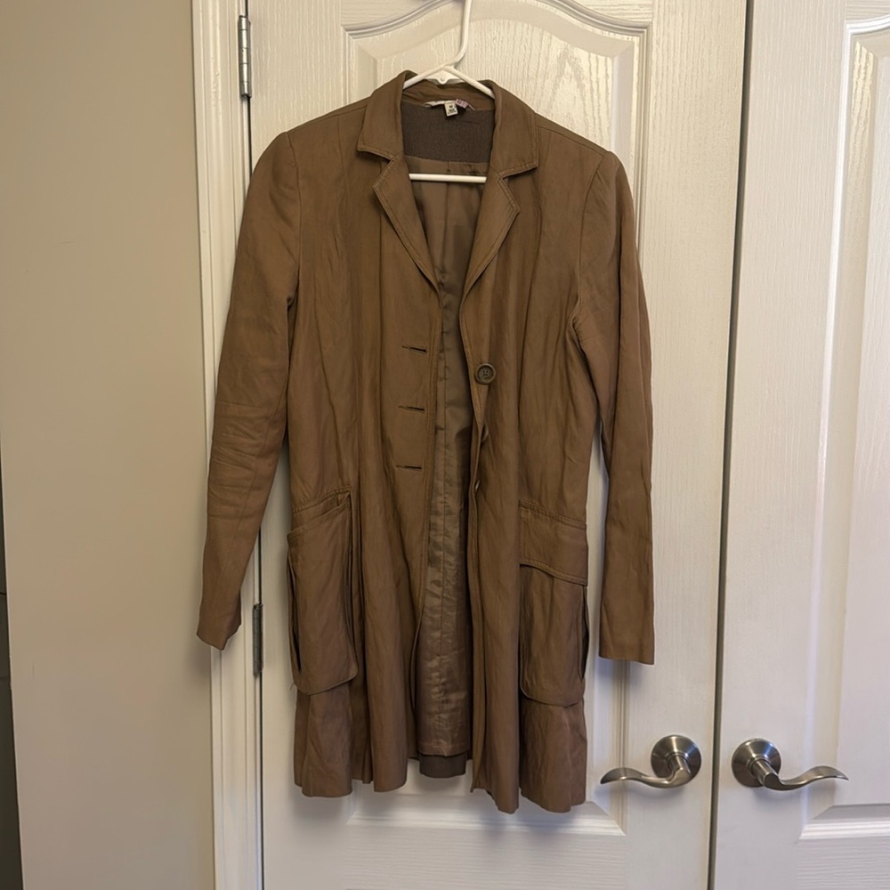 CAbi Light Brown Coat - size M - excellent condition